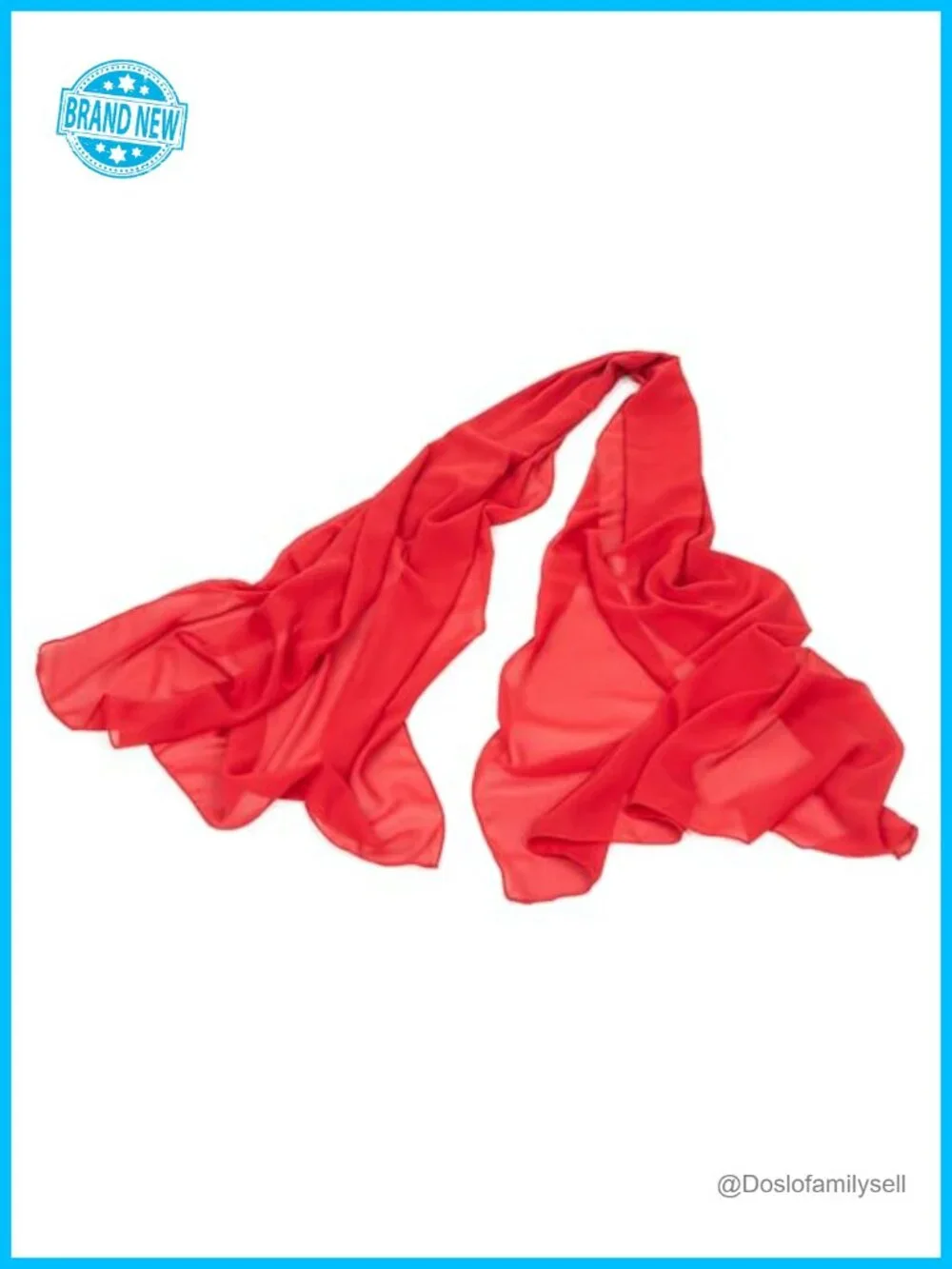 Lightweight Chiffon Scarf Long Solid Fashion Shawl Wrap